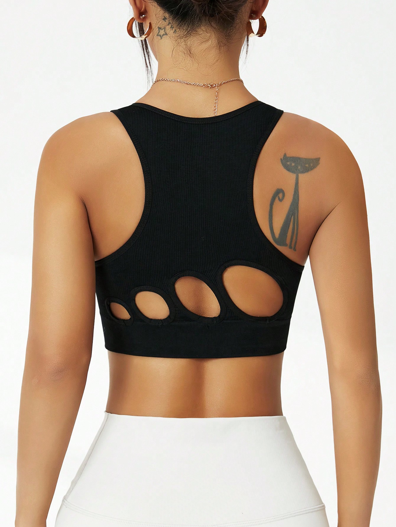 Women Ribbed Seamless Sports B - Seamless Ribbed Workout Tank Top 评论和价格