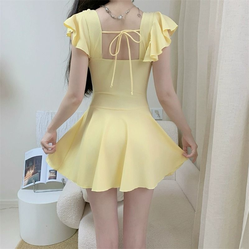 2026 Women Open Back Short Sle - Swimwear 评论和价格