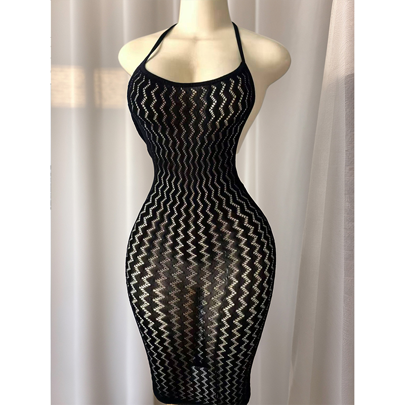 Mesh Beach Cover Up Dress Wome - Sexy Mesh Sheer Bodycon Dress 评论和价格
