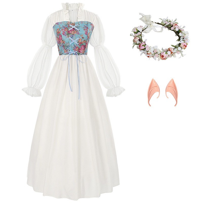 Renaissance Style Corset Waist - Dresses 评论和价格
