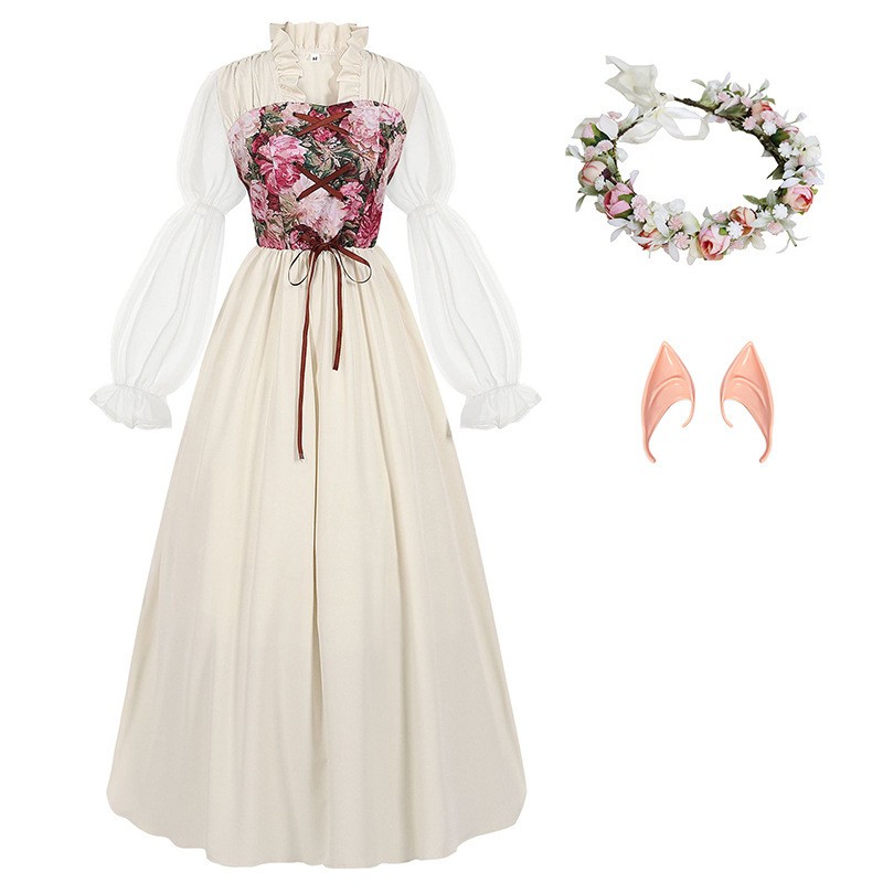 Renaissance Style Corset Waist - Dresses 评论和价格