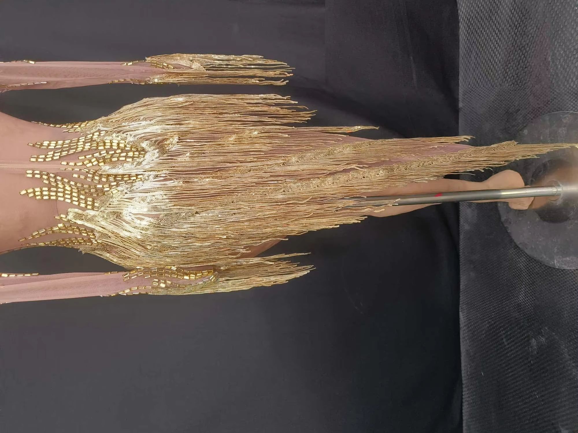Sparkly Rhinestone Tassel Shor - Sparkly Rhinestone Club Party Dress 评论和价格